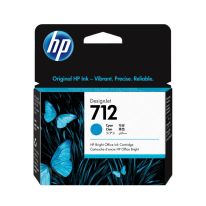 Cartucho de Tinta HP 712 Ciano PLUK 29ml 3ED67A 1