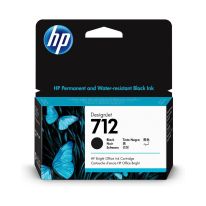 Cartucho de Tinta HP 712 Preto PLUK 38ml 3ED70A 1