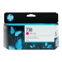 Cartucho de Tinta HP 738 Magenta PLUK 130ml 498N6A 1