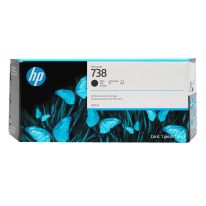 Cartucho de Tinta HP 738 Preto PLUK 300ml 498N8A 1