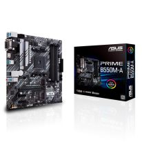 Placa Mãe Asus Prime B550M-A AM4 DDR4 MATX - 90MB14I0-C1BAY0 1