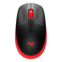 Mouse Logitech M190 Vermelho sem fio 910-005904-C 1