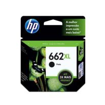 Cartucho de Tinta HP 662XL Preto CZ105AB 1