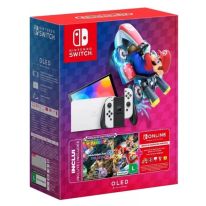 Console Nintendo Switch OLED Mario Kart 8 + 3 Meses de Assinatura Nintendo Switch Online - NT000004NSW 1