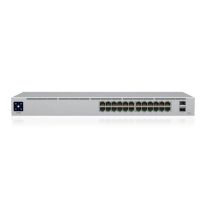 Switch Ubiquiti UniFi Gen2 24P PoE + 2SFP(195W) - USW-24-POE I 1